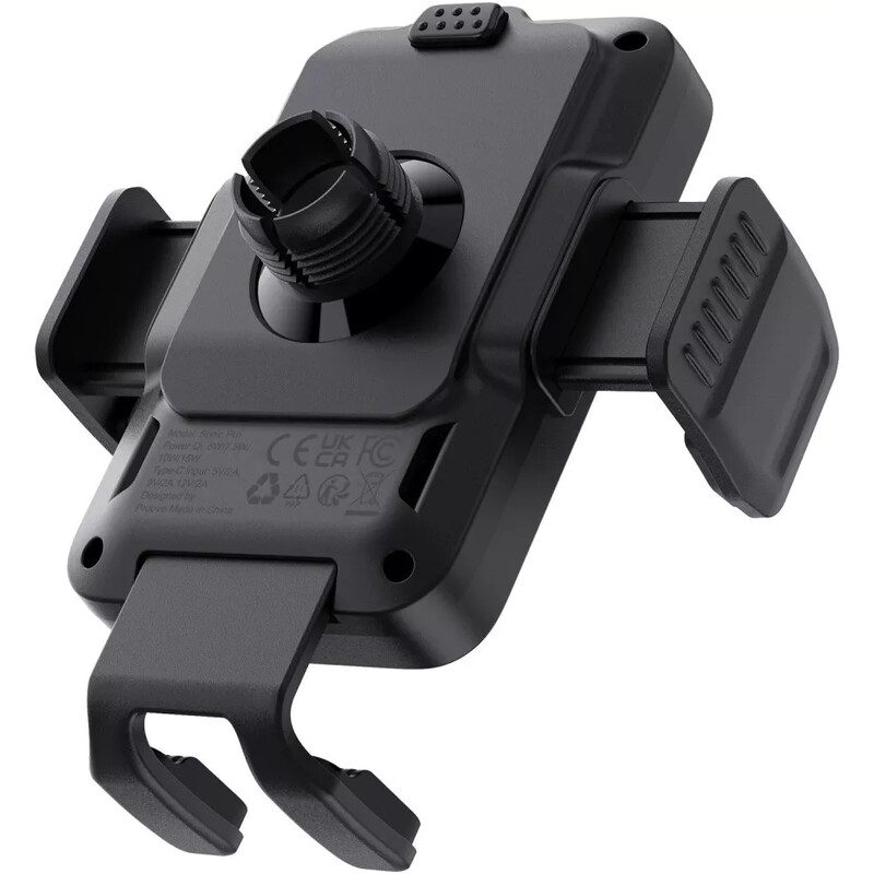 Держатель автомобильный+беспроводное ЗУ Proove Sonic Pro 15W Black (WHSP15002001)
