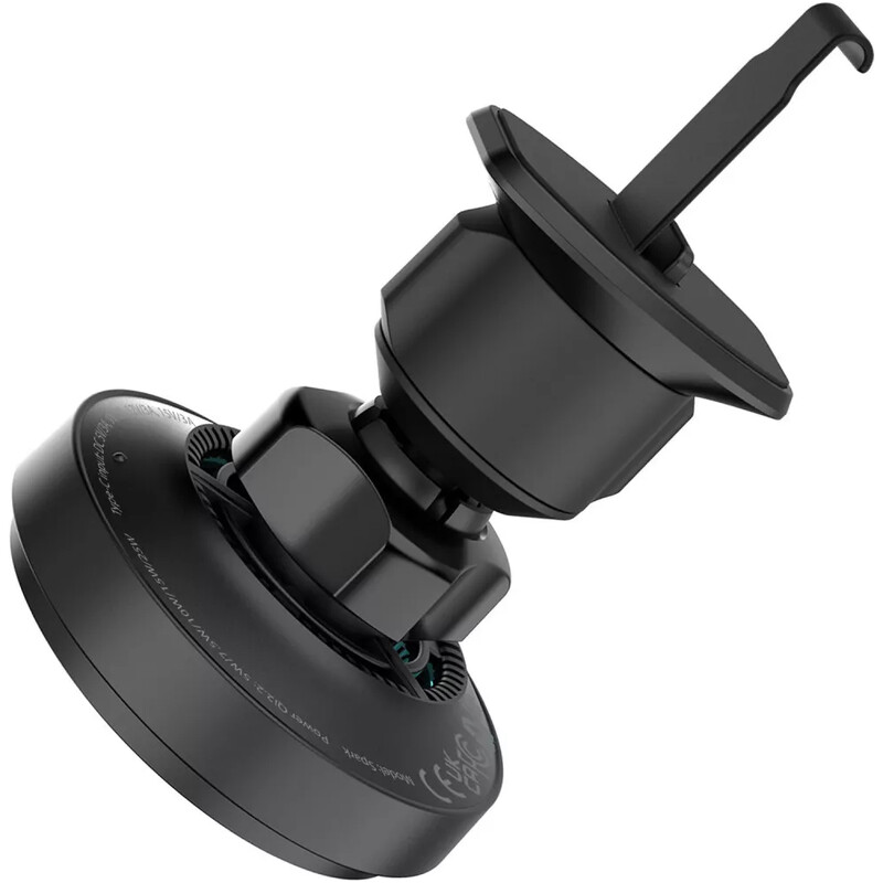 Тримач автомобільний+бездротове ЗУ Proove Spark Qi2.2 25W Black (WHSQ25002001)