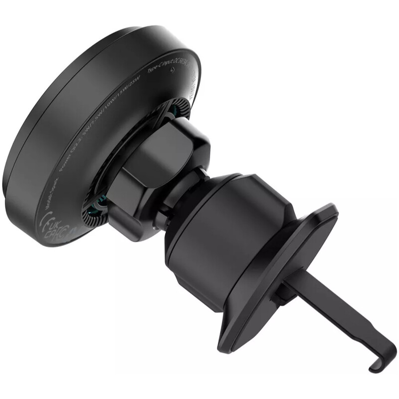 Тримач автомобільний+бездротове ЗУ Proove Spark Qi2.2 25W Black (WHSQ25002001)