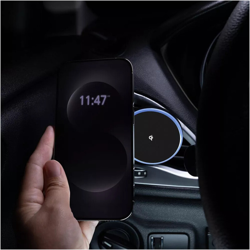 Держатель автомобильный+беспроводное ЗУ Proove UNO 15W Black (WHUN15002001)