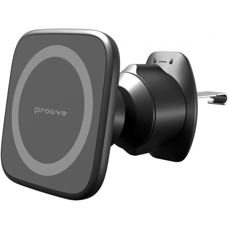 Держатель автомобильный Proove Block Magnetic Air Outlet Car Mount Black (CHMA00000001)