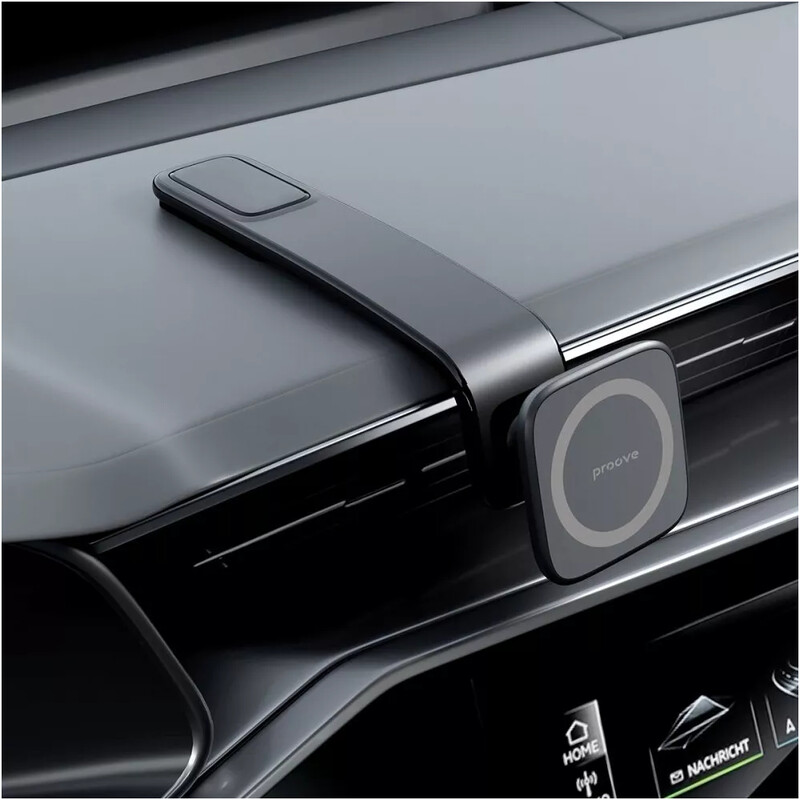 Тримач автомобільний Proove Block Magnetic Stick-on Car Mount Black (CHBM00000001)