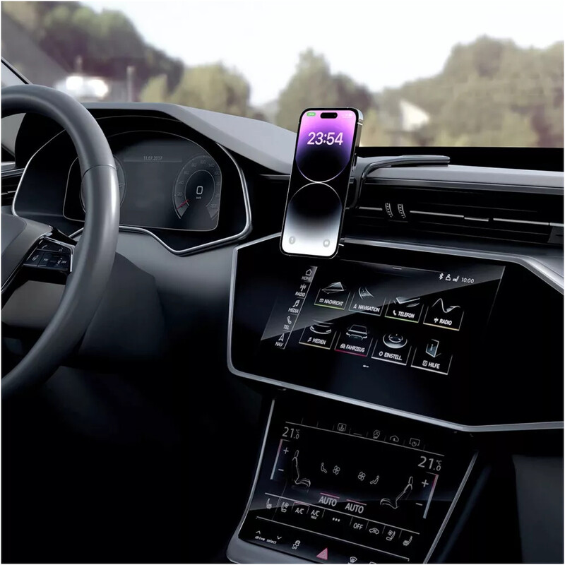 Тримач автомобільний Proove Block Magnetic Stick-on Car Mount Black (CHBM00000001)