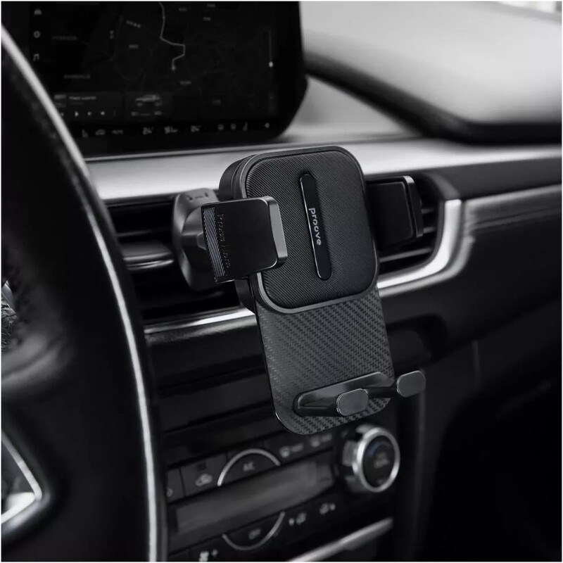 Держатель автомобильный Proove Carbon Clamp Air Outlet Car Mount Black (CHCNA0000001)
