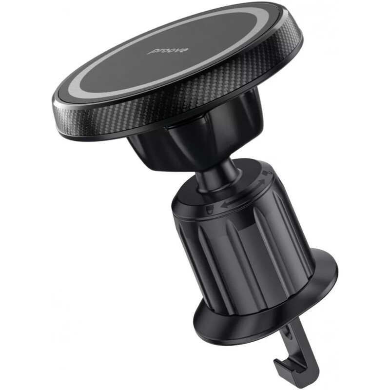 Тримач автомобільний Proove Carbon Magnetic Air Outlet Car Mount Black (CHCM00000001)