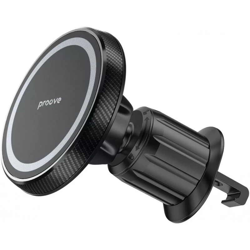Тримач автомобільний Proove Carbon Magnetic Air Outlet Car Mount Black (CHCM00000001)