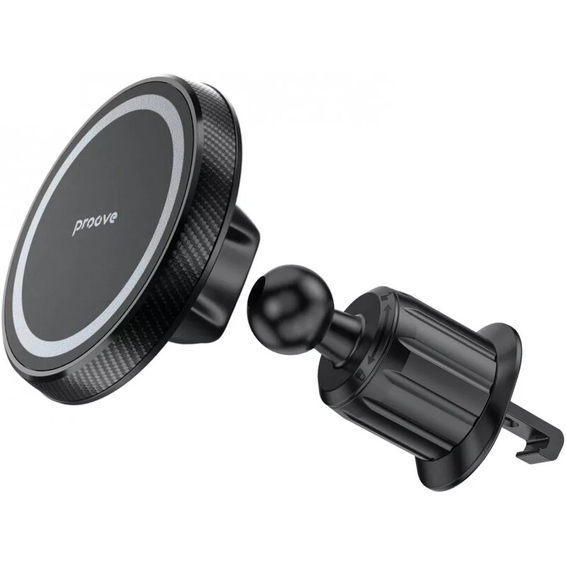 Тримач автомобільний Proove Carbon Magnetic Air Outlet Car Mount Black (CHCM00000001)