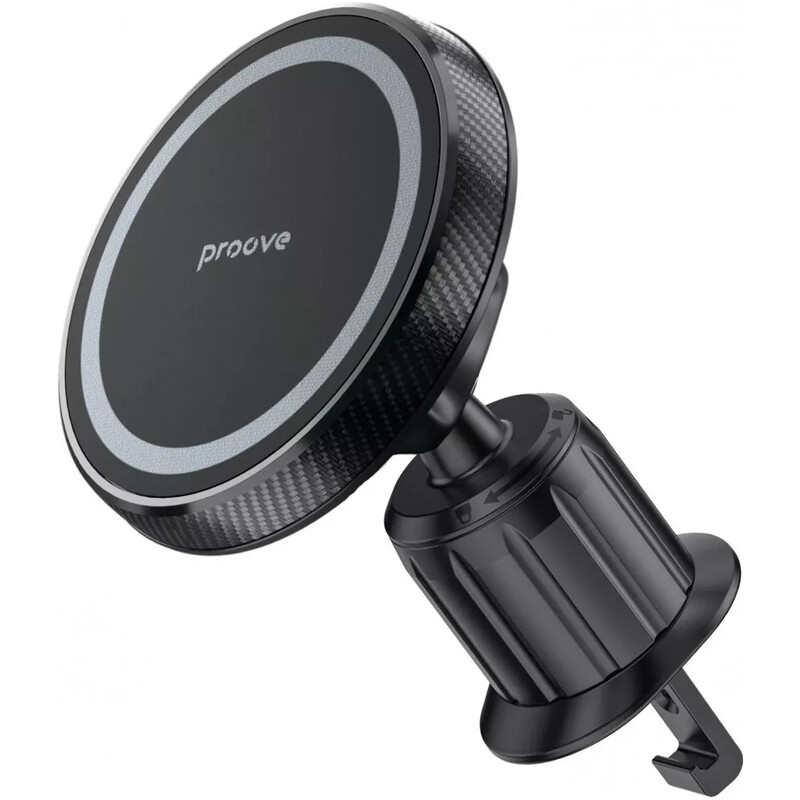 Тримач автомобільний Proove Carbon Magnetic Air Outlet Car Mount Black (CHCM00000001)