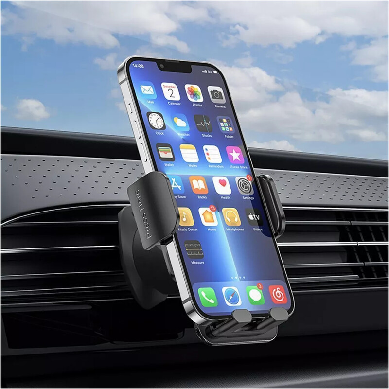 Держатель автомобильный Proove Crystal Clamp Plus Air Outlet Car Mount Black (CHCCP0000001)