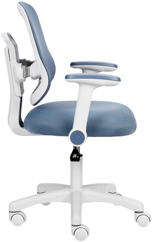 Крісло офісне Qlab Kids Edition Gray/Blue (KC327BL)