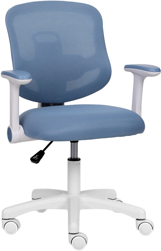 Крісло офісне Qlab Kids Edition Gray/Blue (KC327BL)