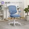 Фото - Крісло офісне Qlab Kids Edition Gray/Blue (KC327BL) | click.ua