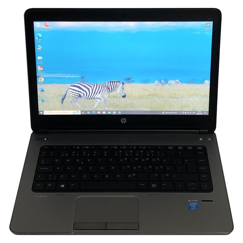 Ноутбук HP ProBook 640 G1 / 14" (1600x900) / i5-4210M / 8GB / 128GB SSD / Win10Pro - Б/у