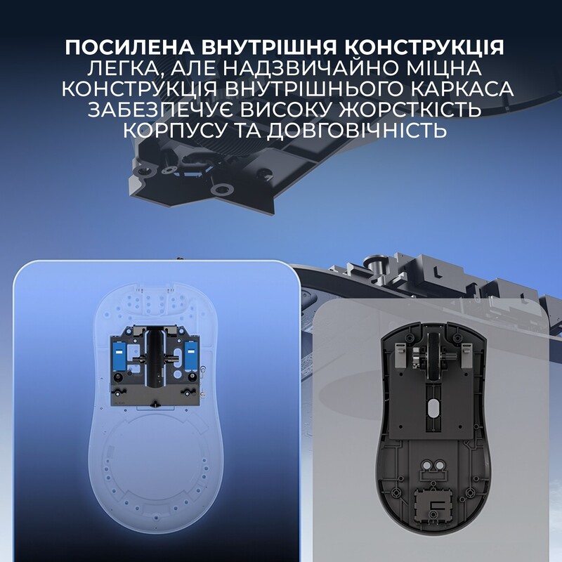 Миша бездротова Ajazz AJ200P Near Link AI MC White (AJ200P-NL-AI-MC-W)