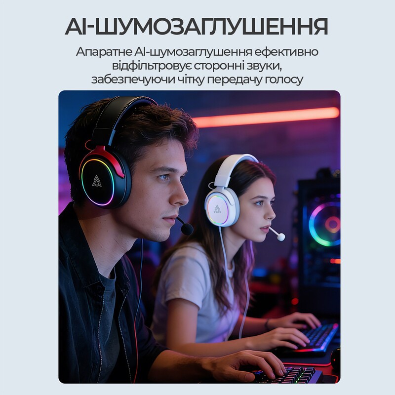Bluetooth-гарнитура Ajazz AHM10 Max Black (AHM10-MAX-B)