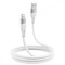 Фото - Кабель Proove Soft Silicone USB Type-A - Lightning (M/M), 1 м, White (CCSO20001102) | click.ua