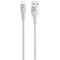 Фото - Кабель Proove Soft Silicone USB Type-A - Lightning (M/M), 1 м, White (CCSO20001102) | click.ua