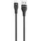 Фото - Кабель Proove Soft Silicone USB Type-A - Lightning (M/M), 2 м, Black (CCSO20001121) | click.ua