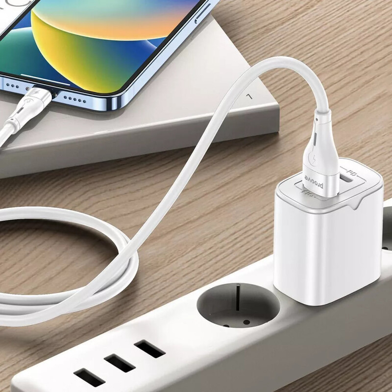Кабель Proove Soft Silicone USB Type-A - micro USB (M/M), 1 м, White (CCSO20001302)
