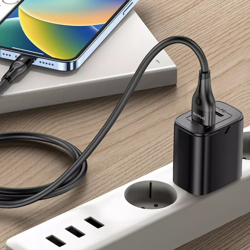 Кабель Proove Soft Silicone USB Type-A - micro USB (M/M), 1 м, Black (CCSO20001301)