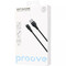 Фото - Кабель Proove Soft Silicone USB Type-A - micro USB (M/M), 1 м, Black (CCSO20001301) | click.ua