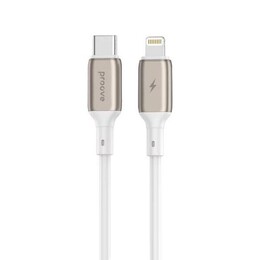 Кабель Proove Flex Metal USB-C - Lightning (M/M), 27W, 1 м, White (CCFM27002102)