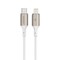 Фото - Кабель Proove Flex Metal USB-C - Lightning (M/M), 27W, 1 м, White (CCFM27002102) | click.ua