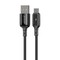 Фото - Кабель Proove Flex Metal USB - USB-C (M/M), 1 м, Black (CCFM20001201) | click.ua