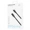 Фото - Кабель Proove Striped Silicone USB Type-C - Lightning (M/M), 27W, 1 м, Black (CCSS00002101) | click.ua