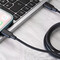 Фото - Кабель Proove Striped Silicone USB Type-C - Lightning (M/M), 27W, 1 м, Black (CCSS00002101) | click.ua