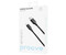 Фото - Кабель Proove Striped Silicone USB Type-A - USB Type-C (M/M), 1 м, Black (CCSS60001201) | click.ua
