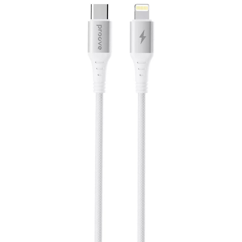 Кабель Proove WireX USB Type-C - Lightning (M/M), 27W, 1 м, White (CCWX27002102)