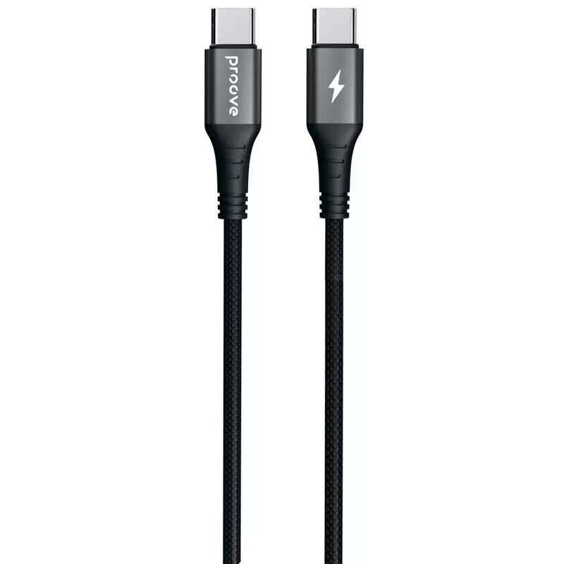 Кабель Proove WireX USB Type-C - USB Type-C (M/M), 60W, 2 м, Black (CCWX60002221)