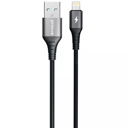 Кабель Proove WireX USB Type-A - Lightning (M/M), 12W, 1 м, Black (CCWX12001201)