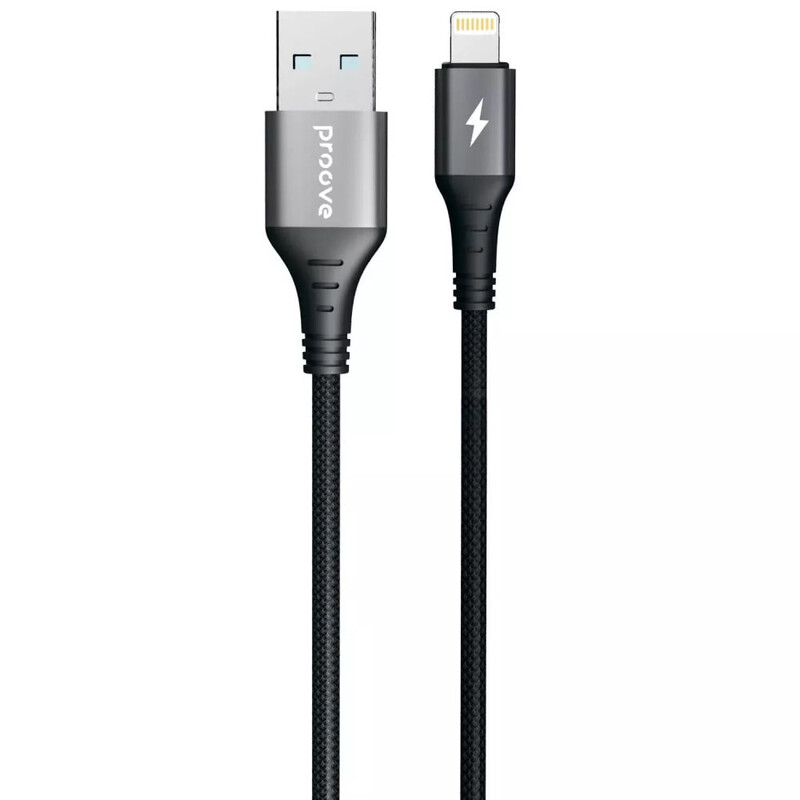 Кабель Proove WireX USB Type-A - Lightning (M/M), 12W, 1 м, Black (CCWX12001201)
