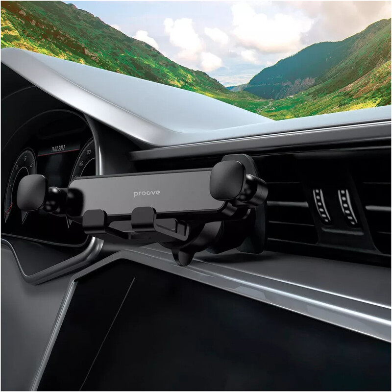 Держатель автомобильный Proove Gravity Lite Air Outlet Car Mount Black (CHGL00000001)