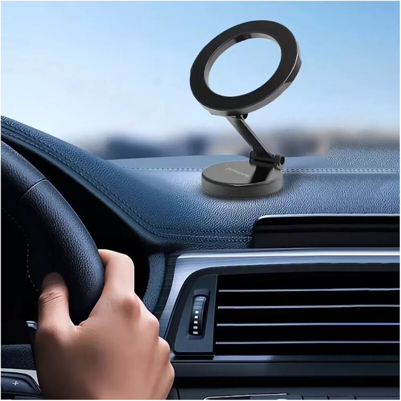 Держатель автомобильный Proove Hoop Stick-on Car Mount Magnetic Ring Black (CHHS00000005)