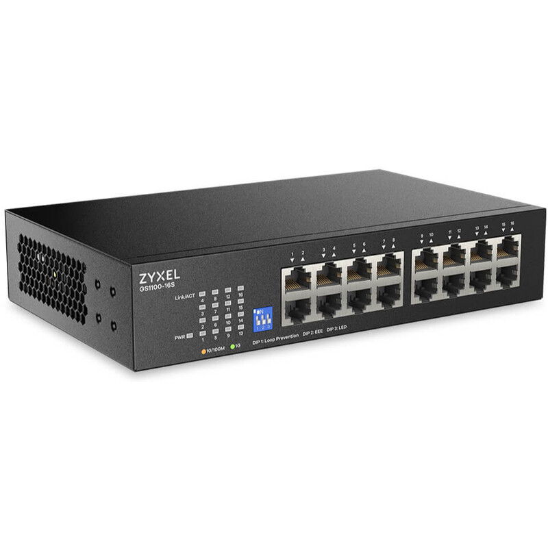 Комутатор ZYXEL GS1100-16S (GS1100-16S-EU0101F)