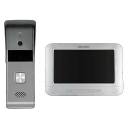 Комплект домофон + вызывная панель Hikvision DS-KIS203T