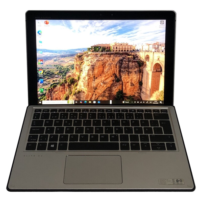Ноутбук HP Elite X2 1012 G2 / 12.3" (2736x1824) IPS Touch / i5-7200U / 8GB / 256GB SSD / Win10Pro / Backlight / сканер відбитка - Б/у