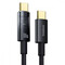 Фото - Кабель Baseus Explorer Series Auto Power-Off USB Type-C - USB Type-C (M/M), 100W, 1 м, Black (P10319703111-00) | click.ua