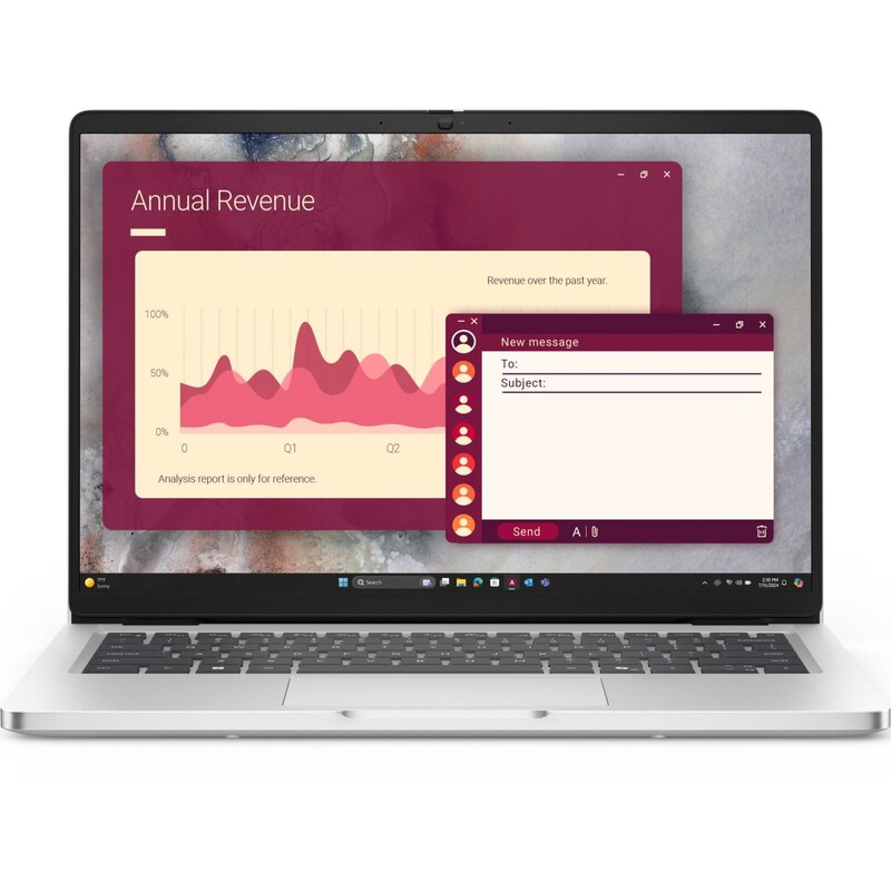 Ноутбук Dell Pro 14 (BTO108_PC14250_UA) Silver