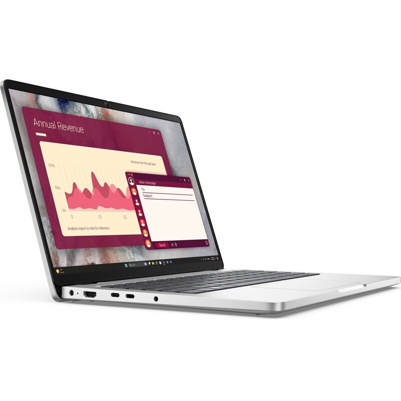 Ноутбук Dell Pro 14 (BTO108_PC14250_UA_UBU) Silver