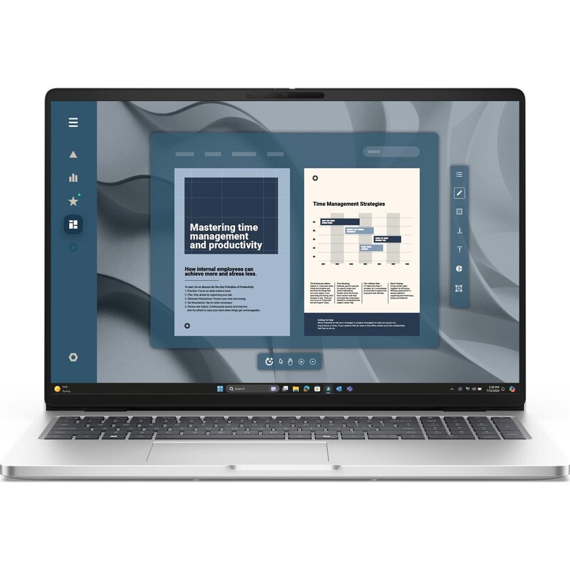 Ноутбук Dell Pro 16 (BTO108_PC16250_UA_UBU) Silver