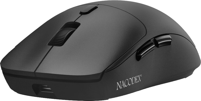 Миша бездротова Ajazz x Nacodex NJ07 MC Black (NJ07-MC-B)
