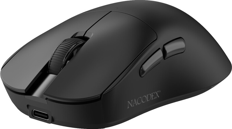 Миша бездротова Ajazz x Nacodex NJ08 MC Black (NJ08-MC-B)