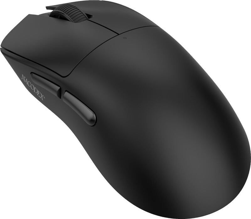 Миша бездротова Ajazz x Nacodex NJ08 MC Black (NJ08-MC-B)