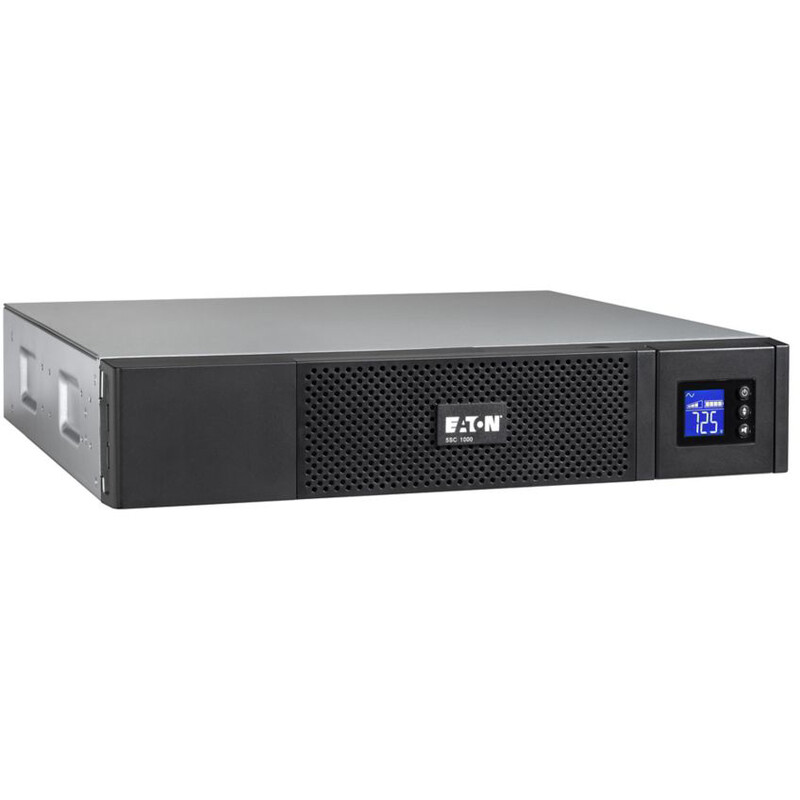 ИБП Eaton 5SC 1000i Rack2U, Lin.int, 8хIEC, RS-232, USB, LCD, металл (5SC1000IR)