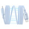 Фото - Кабель Baseus PicoGo Magnetic Liquid Silicone USB Type-C - USB Type-C (M/M), 240W, 1 м, Blue (P10376800311-00) | click.ua