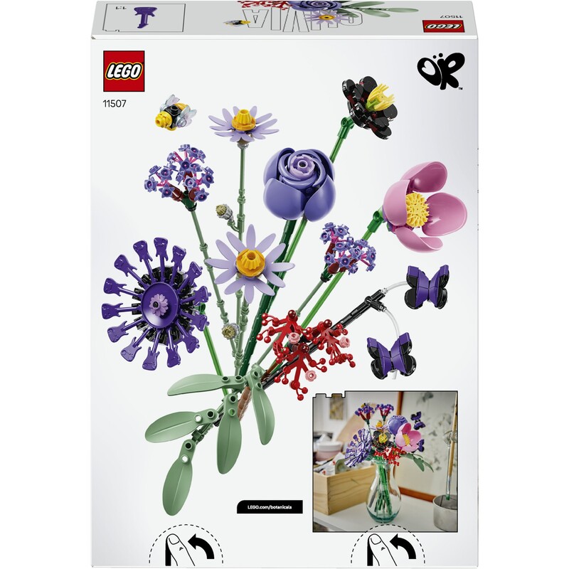 Конструктор LEGO Botanicals Букет цветов Оливии Родриго (11507)